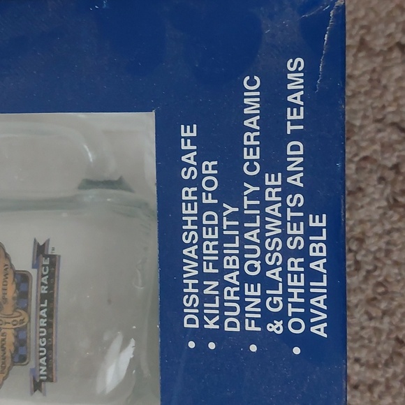 NASCAR Brickyard 400 inaugural race glassware set - NWT - Picture 5 of 10